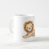 Süßer Löwe Kaffeetasse (Vorderseite Links)