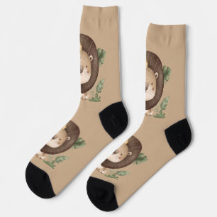 Süßer Löwe Socken