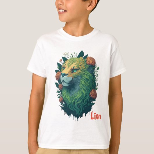 SÜßer LÖWE T-Shirt (Vorderseite)