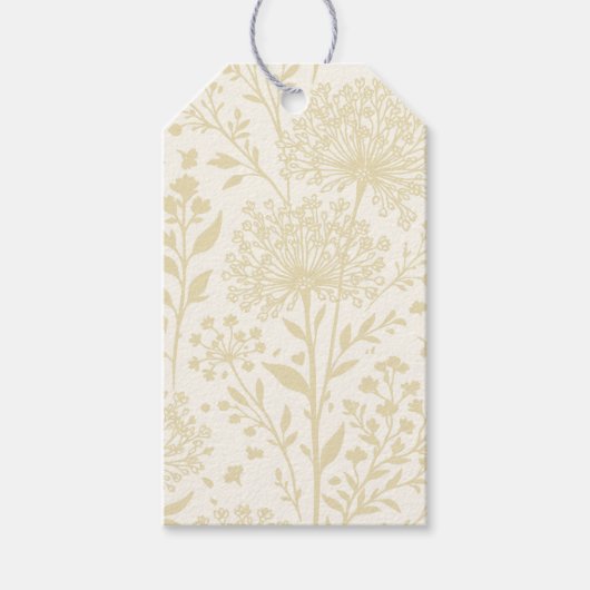 Süßer Löwenzahn Goldenes Weizen - Neutral Geschenkanhänger (Vorderseite)