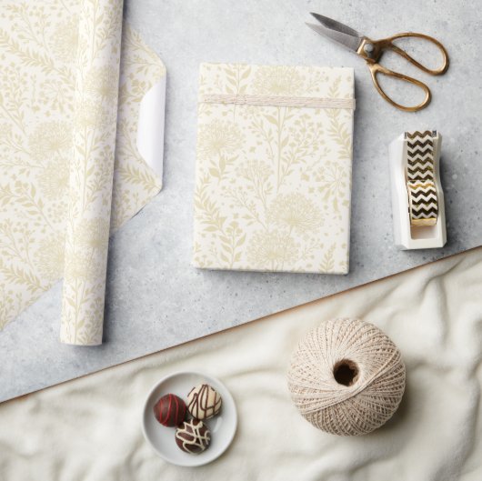 Süßer Löwenzahn Goldenes Weizen - Neutral Geschenkpapier (Kunsthandwerk)