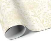 Süßer Löwenzahn Goldenes Weizen - Neutral Geschenkpapier (Rolleneckpunkt)