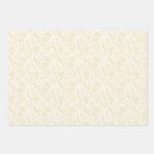 Süßer Löwenzahn Goldenes Weizen - Neutral Geschenkpapier Set (Vorderseite 2)