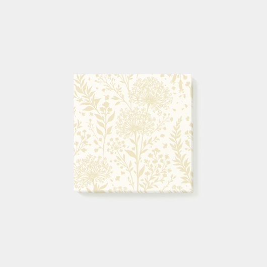Süßer Löwenzahn Goldenes Weizen - Neutral Post-it Klebezettel (Vorderseite)
