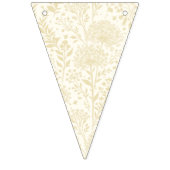 Süßer Löwenzahn Goldenes Weizen - Neutral Wimpelkette (Dritte Fahne)