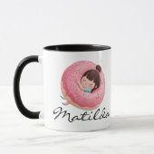 Süßer lustiger Donut Tasse (Links)