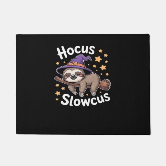 Süßer lustiger Faultier Halloween Essential T-Shir Fußmatte (Vorderseite)