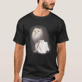 Süßer lustiger Zauberer-Katz-Geist seltsames Kätzc T-Shirt