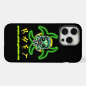 Süßer, lustiger Zombie iPhone Hülle (Rückseite (Horizontal))