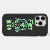Süßer, lustiger Zombie iPhone Hülle (Rückseite (Horizontal))