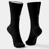 süßer lustiger Zombie Socken (Gewinkelt)