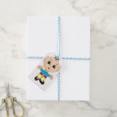 Süßer magischer Elf Geschenkanhänger (Mit Garn)