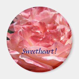 Süßer! Magnetgeschenke Rosa Rosenblumen Garten Magnet