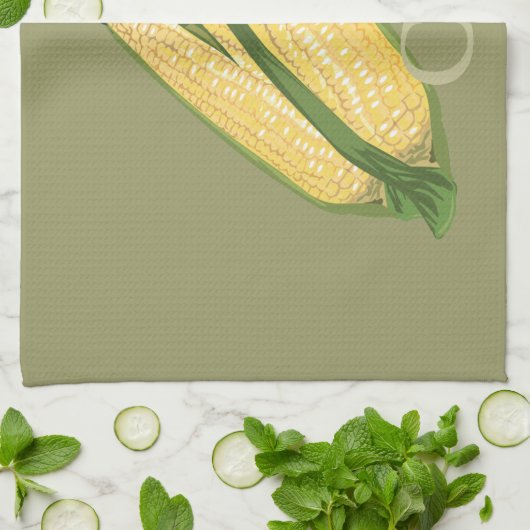 Süßer Mais Handtuch (Gefaltet)