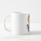 Süßer Maler-Bär Kaffeetasse (Links)