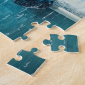Süßer Manati im Badeschaum-Puzzle Puzzle (Seite)