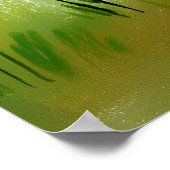 Süßer Marienkäfer-Wildblumen-Mädchenname Poster (Ecke)