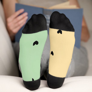 Süßer Marienkäfer zweifarbig Socken