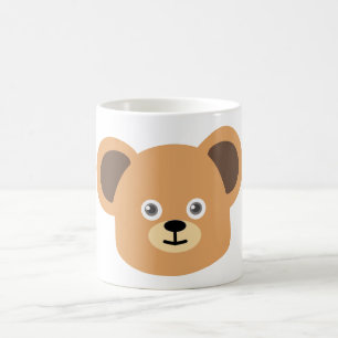 Süßer maßgeschneiderter Teddybär-Plüsch Kaffeetasse