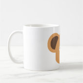 Süßer maßgeschneiderter Teddybär-Plüsch Kaffeetasse (Links)