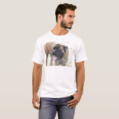 Süßer Mastiff T-Shirt (Vorne ganz)