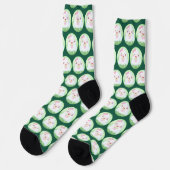 Süßer Matcha-Latte-Geist Socken (Linkes Detail)