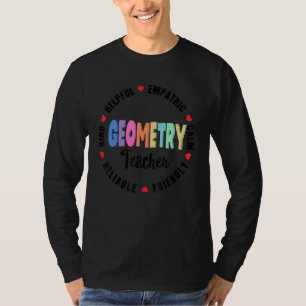 Süßer Mathe-Trainer Lehrer Mathematische Geometrie T-Shirt