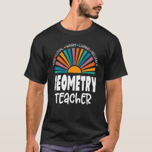 Süßer Mathe-Trainer Lehrer Mathematische Geometrie T-Shirt