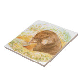 Süßer Maulwurf (Tierkunst für Kinder) (Beatrix Pot Fliese (Seite)