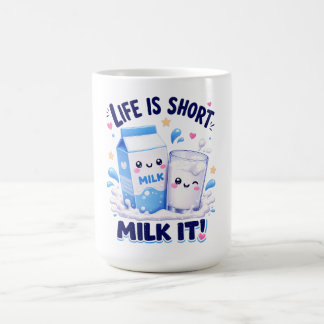 Süßer Milchliebhaber Kaffeetasse