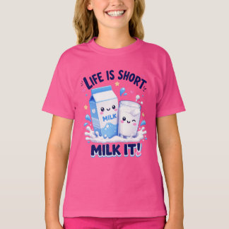 Süßer Milchliebhaber T-Shirt