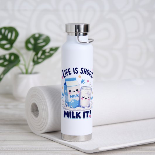 Süßer Milchliebhaber Trinkflasche (Yoga (gedreht))
