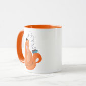 Süßer moderner Fuchs Kaffee Pause Tasse (Vorderseite Links)