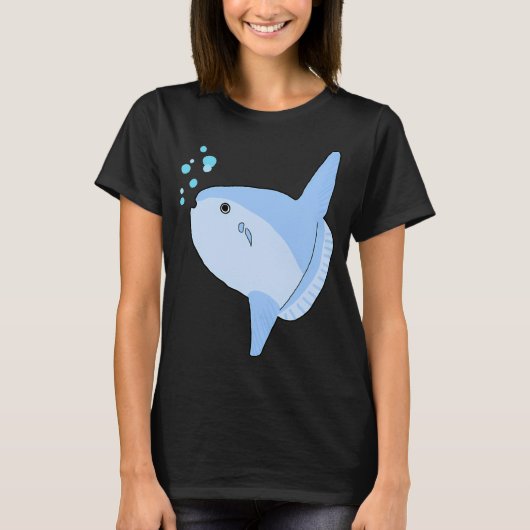 Süßer Mondfisch T-Shirt (Vorderseite)