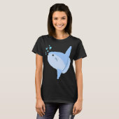 Süßer Mondfisch T-Shirt (Vorne ganz)