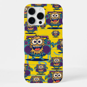 Süßer Monster Boombox 80er Musikliebhaber  iPhone 16 Pro Max Hülle