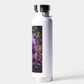 Süßer Monster Fantasy Waldkunst Berry Bandit Trinkflasche (Links)