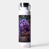Süßer Monster Fantasy Waldkunst Berry Bandit Trinkflasche (Vorne)