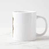 Süßer Moosbär-Kürbis-Becher Jumbo-Tasse (Rechts)