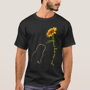 Süßer Mops, du bist mein Sonnenschein Sonnenblumen T-Shirt