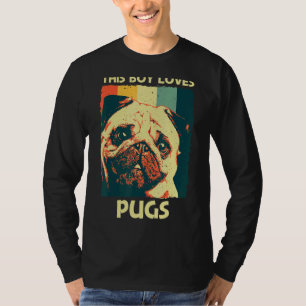 Süßer Mops für Jungen Kinder Haustier Hund Welpe R T-Shirt