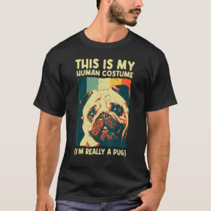 Süßer Mops für Männer Frauen Haustier Hund Welpe R T-Shirt