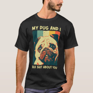 Süßer Mops für Männer Frauen Haustier Hund Welpe R T-Shirt
