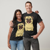 Süßer Mops Klassiker 246 T-Shirt (Unisex)