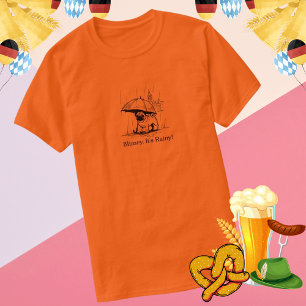 Süßer Mops London Regentag Big Ben UK Urlaub Gesch T-Shirt