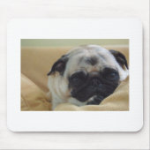 Süßer Mops Mousepad (Vorne)