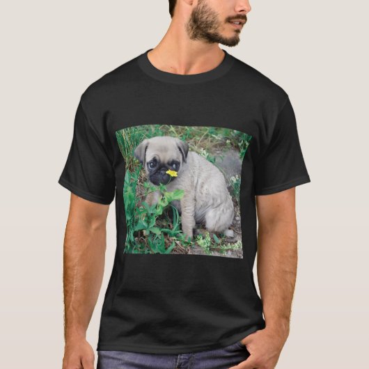 Süßer Mops T-Shirt (Vorderseite)