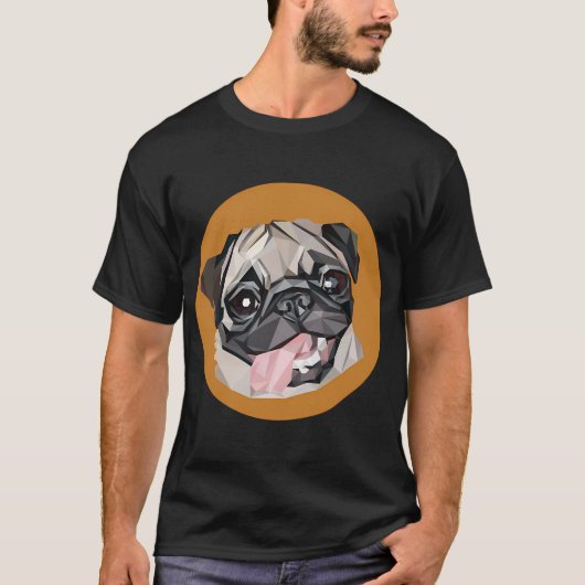 Süßer Mops T-Shirt (Vorderseite)