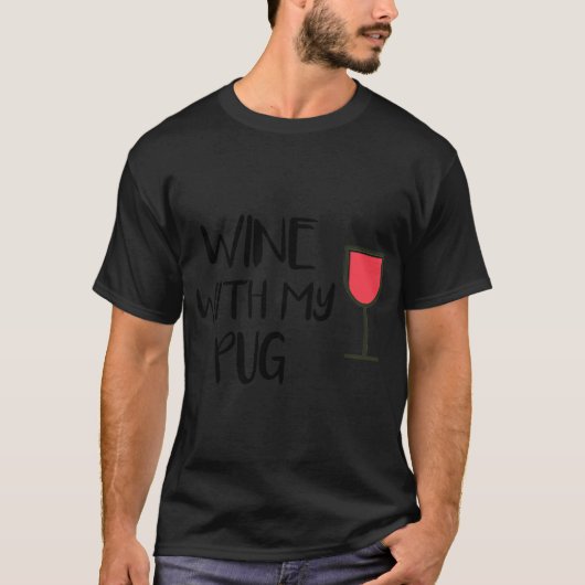 süßer Mops. Umarme einen Mops T-Shirt (Vorderseite)