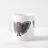 Süßer Mothman Kaffeetasse (Vorderseite Links)